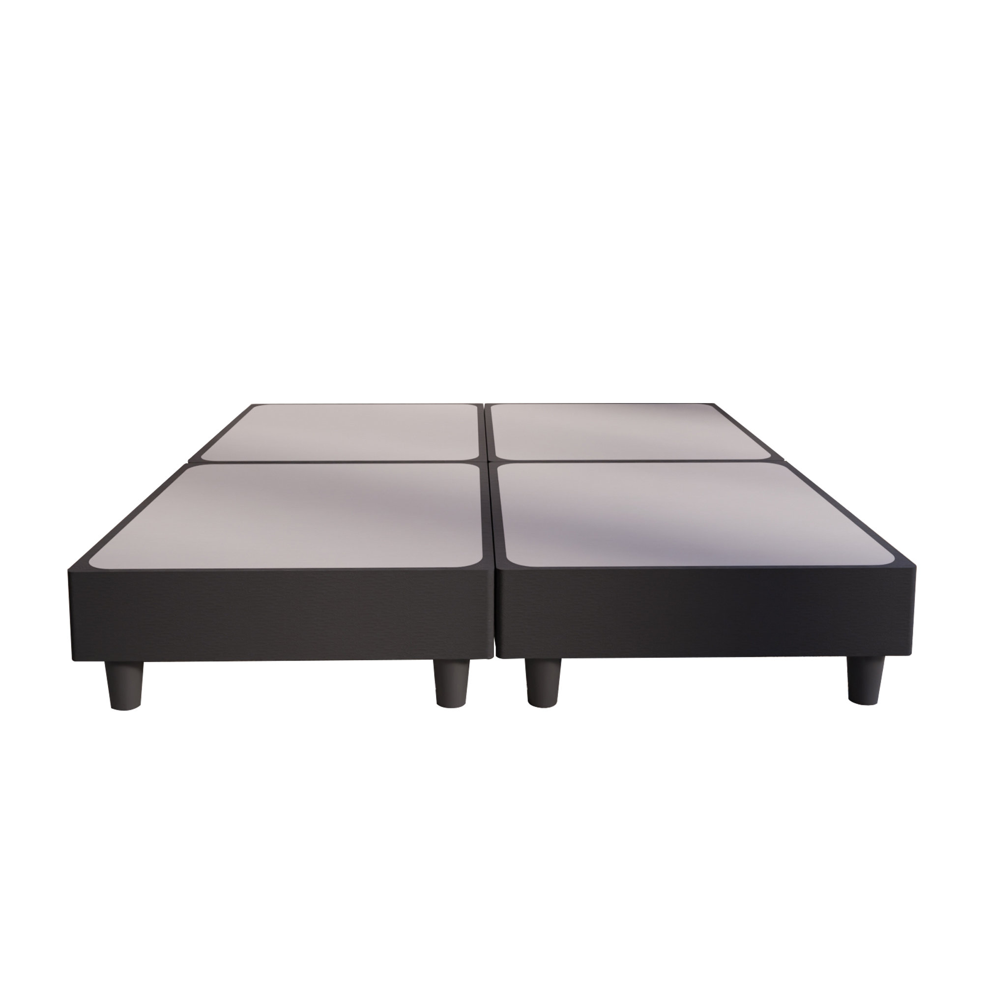 Alwyn Home 8" Wood Foldable Box Spring/Foundation With Legs For